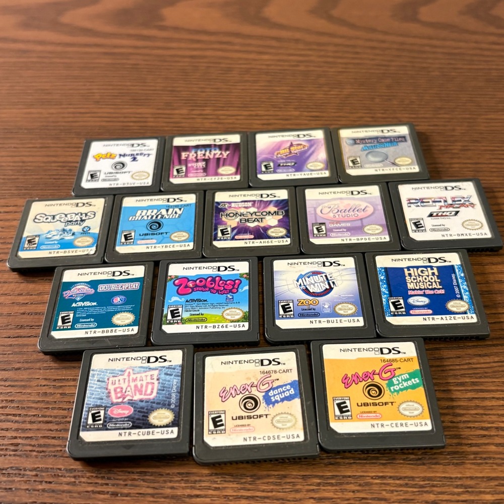 Nintendo DS Game Lot‎ 16 Games Bundle Mixed Genres Kids Family Good Condition - Picture 6 of 7